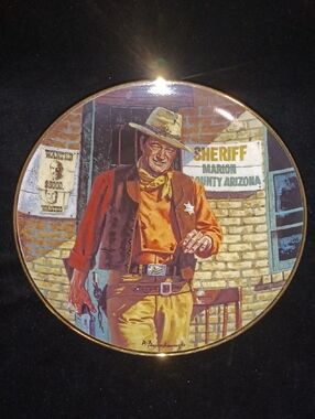 John Wayne, American Legend Collector Plate